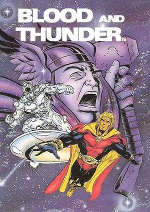 Marvel Comics Marvel Comic Checklists Promos  Blood and Thunder