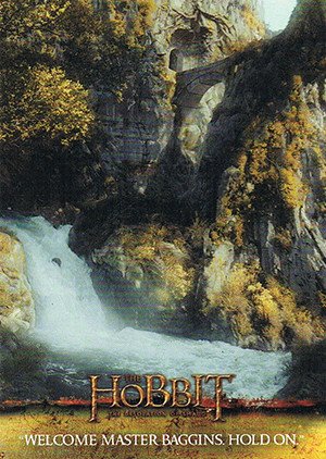 Cryptozoic The Hobbit: The Desolation of Smaug Base Card 18 Welcome Master Baggins. Hold On.