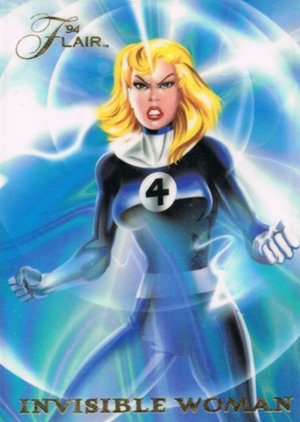 Fleer Marvel Annual Flair '94 PowerBlast Card 17 Invisible Woman