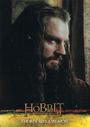 Cryptozoic The Hobbit: The Desolation of Smaug Base Card 39 Thorin Sees a Weapon