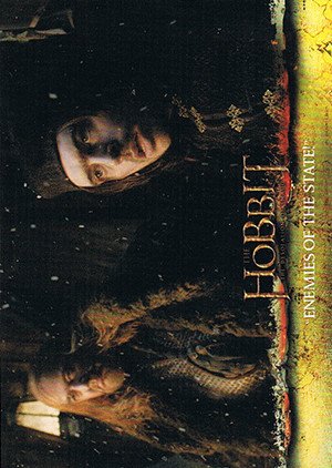 Cryptozoic The Hobbit: The Desolation of Smaug Base Card 45 Enemies of the State!