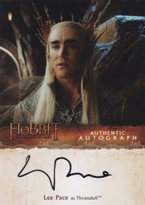 Cryptozoic The Hobbit: The Desolation of Smaug Autograph Card LP Lee Pace as Thranduil