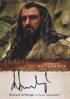 Cryptozoic The Hobbit: The Desolation of Smaug Autograph Card RA Richard Armitage as Thorin Oakenshield
