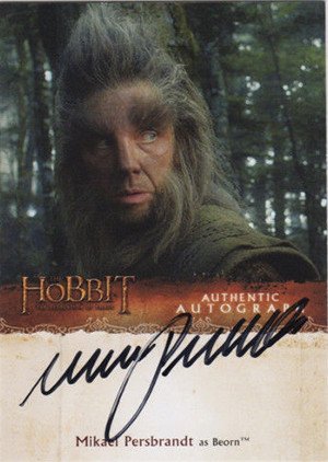 Cryptozoic The Hobbit: The Desolation of Smaug Autograph Card MP Mikael Persbrandt as Beorn