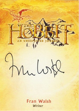 Cryptozoic The Hobbit: The Desolation of Smaug Autograph Card CA-3 Fran Walsh - Writer