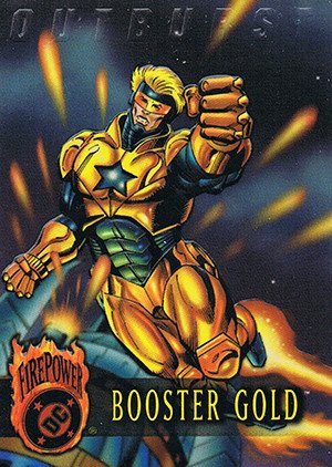 Fleer/Skybox DC Outburst: Firepower Base Card 20 Booster Gold