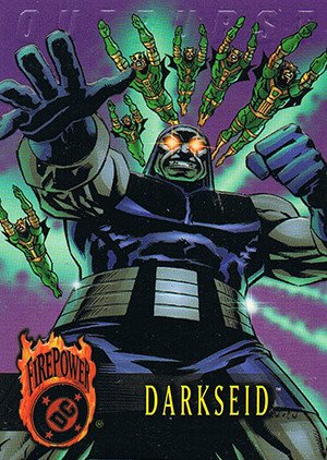 Fleer/Skybox DC Outburst: Firepower Base Card 39 Darkseid