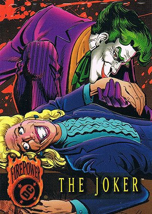 Fleer/Skybox DC Outburst: Firepower Base Card 41 The Joker