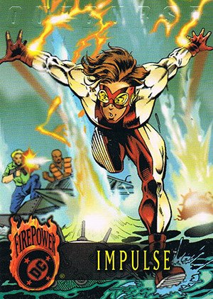 Fleer/Skybox DC Outburst: Firepower Base Card 71 Impulse