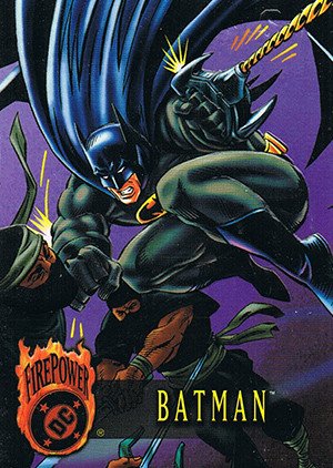 Fleer/Skybox DC Outburst: Firepower Base Card 77 Batman