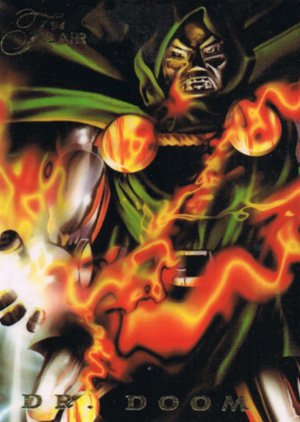 Fleer Marvel Annual Flair '94 PowerBlast Card 18 Dr. Doom