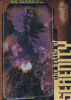 Inkworks Firefly: The Complete Collection The Battle of Serenity Card B-4 On the Cannon