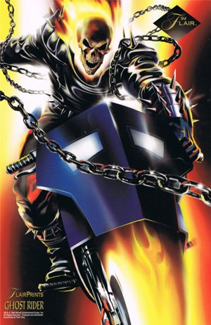 Fleer Marvel Annual Flair '94 Flair Prints  Ghost Rider