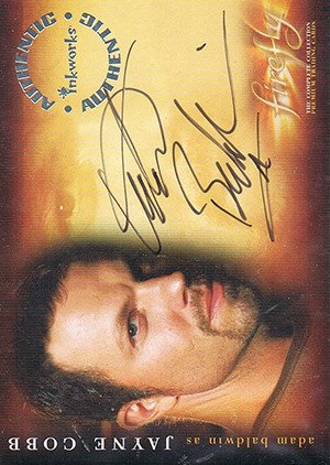 Inkworks Firefly: The Complete Collection Autograph Card A-4 Adam Baldwin as Jayne Cobb