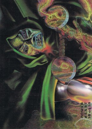 Fleer Marvel Annual Flair '94 PowerBlast Card 18 Dr. Doom