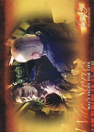 Inkworks Firefly: The Complete Collection Base Card 42 Mal's Fight for Life