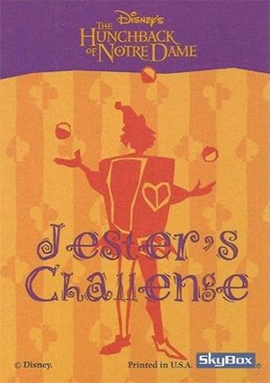 Fleer/Skybox The Hunchback of Notre Dame Jesters Challenge Card  Phoebus - Candlelight, privacy, music - 