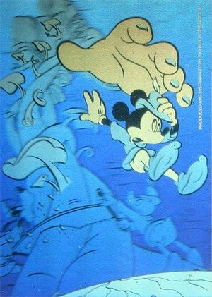 SkyBox Disney Collector Cards - Series II Double-Sided Hologram Card  Mickey and the Beanstalk