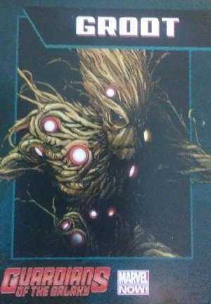 Marvel Comics Guardians of the Galaxy Promo Set Base Card  Groot