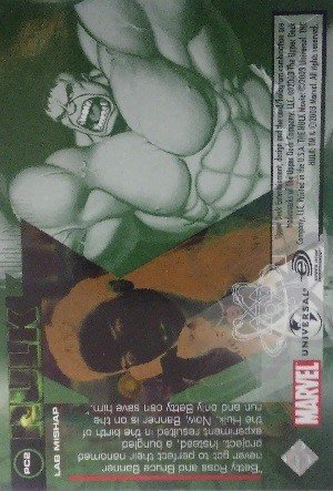 Upper Deck The Hulk Film and Comic Cards Promos PC2 Lab Mishap (Wizard)