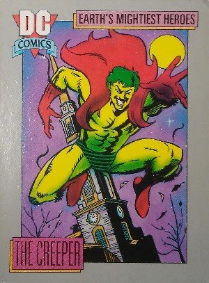 Impel DC Cosmic Cards Base Card 41 The Creeper's Transformation Device