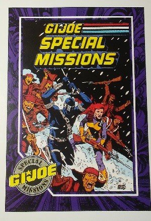 Impel G.I. Joe Series 1 Base Card 96 In from the Cold
