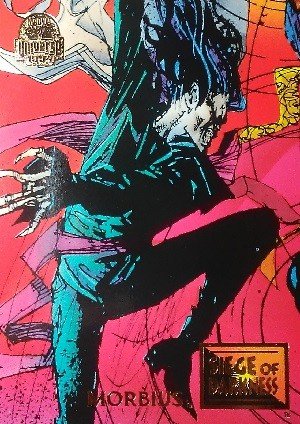 Fleer Marvel Universe V Base Card 40 Morbius