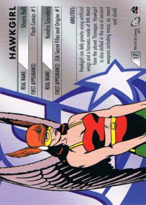 Rittenhouse Archives DC Legacy Base Card 17 Hawkgirl