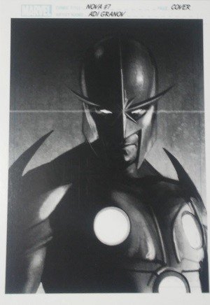 Rittenhouse Archives Marvel Universe 2014 Artist Draft Card AD13 Nova #7