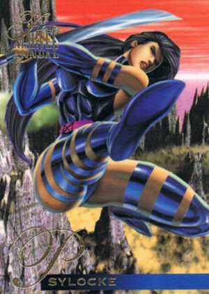 Fleer Marvel Annual Flair '95 Base Card 3 Psylocke