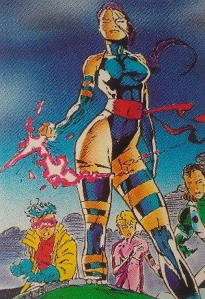 Comic Images X-Men Trading Cards Base Card 43 Psylocke