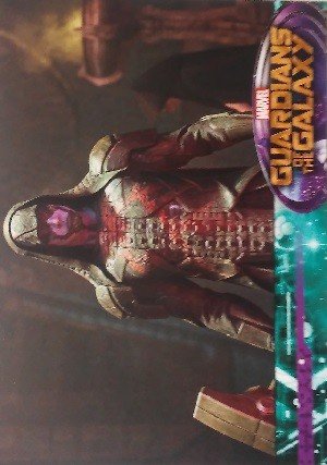 Upper Deck Guardians of the Galaxy Full Bleed Base Card 16 As an Accuser, Ronan punishes a person or grou