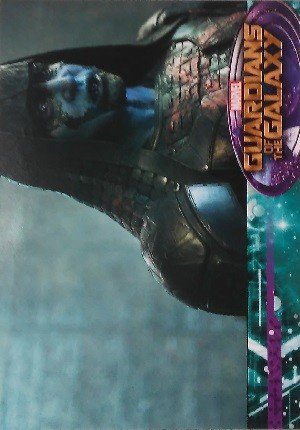 Upper Deck Guardians of the Galaxy Full Bleed Base Card 17 The Nova Corps is informed that Ronan is curre