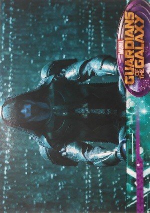 Upper Deck Guardians of the Galaxy Full Bleed Base Card 20 Ronan's dedication to a cause intensifies his