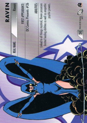 Rittenhouse Archives DC Legacy Base Card 24 Raven
