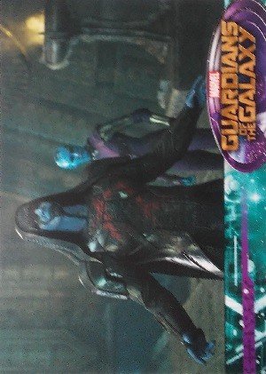 Upper Deck Guardians of the Galaxy Full Bleed Base Card 65 Because Nebula snatched the orb from Gamora, R