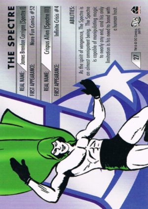 Rittenhouse Archives DC Legacy Base Card 27 The Spectre