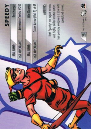 Rittenhouse Archives DC Legacy Base Card 28 Speedy