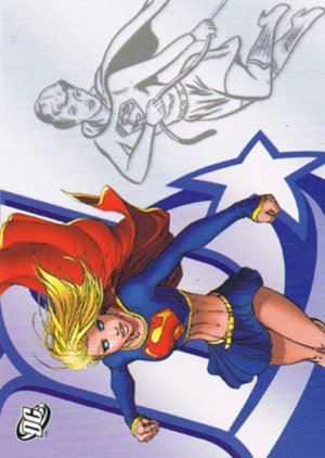 Rittenhouse Archives DC Legacy Base Card 30 Supergirl