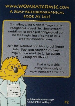 Wombat Comics Wombat Comics Promos P2 