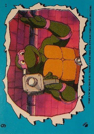 Topps Teenage Mutant Ninja Turtles Series 2 Stickers 9 Donatello with Camera