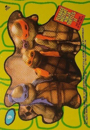 Topps Teenage Mutant Ninja Turtles II - The Secret of Ooze Stickers 9 