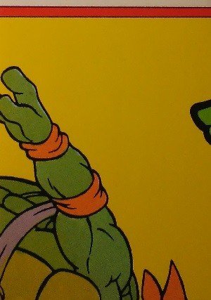 Topps Teenage Mutant Ninja Turtles Stickers 2 Michaelangelo