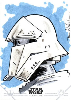 Topps Rogue One: A Star Wars Story Series 1 Sketch Card  Ben AbuSaada