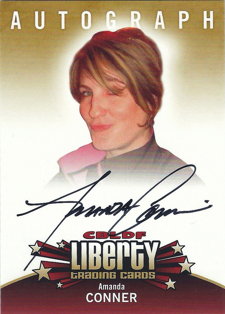 Cryptozoic CBLDF Liberty Trading Cards Autograph Card  Amanda Conner