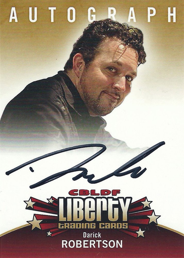 Cryptozoic CBLDF Liberty Trading Cards Autograph Card  Darick Robertson