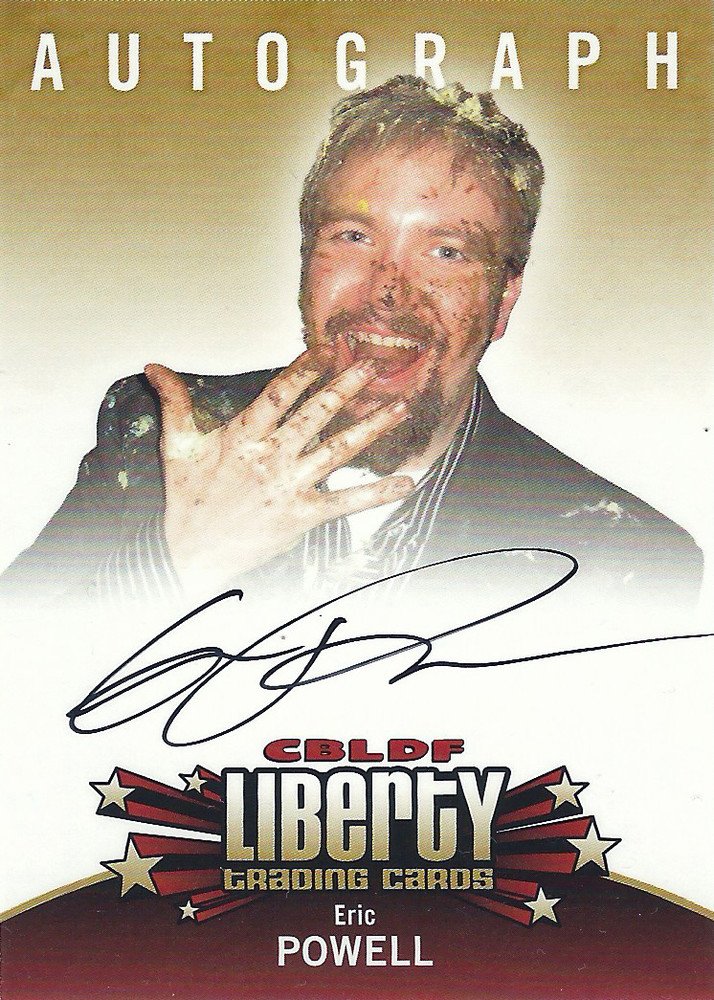 Cryptozoic CBLDF Liberty Trading Cards Autograph Card  Eric Powell