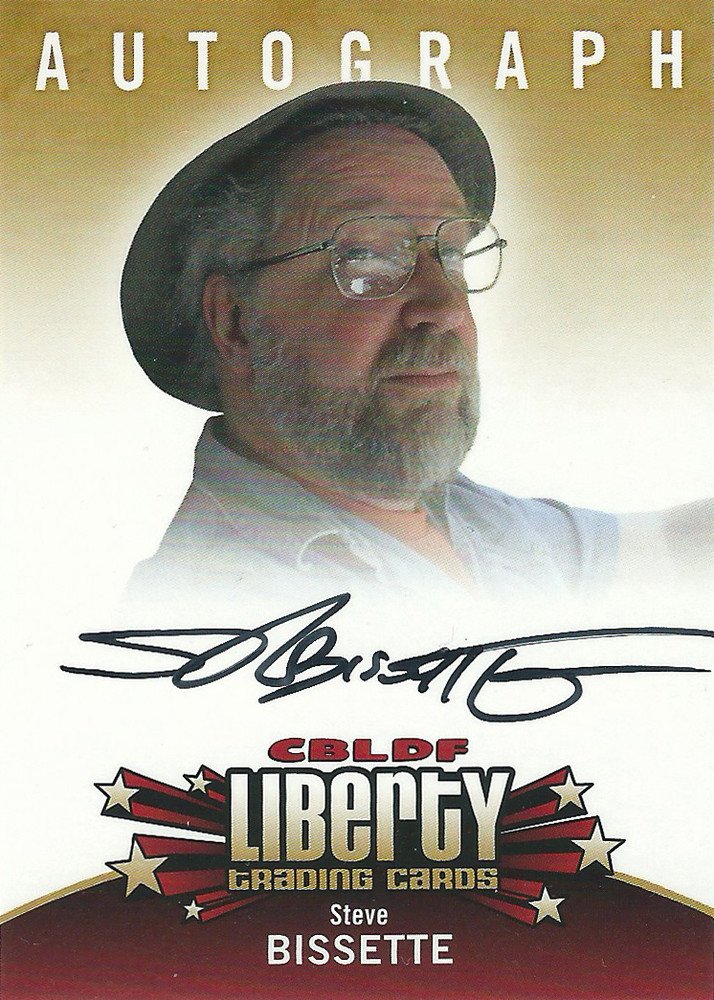 Cryptozoic CBLDF Liberty Trading Cards Autograph Card  Steve Bissette