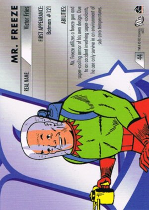 Rittenhouse Archives DC Legacy Base Card 44 Mr. Freeze
