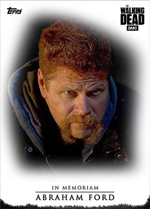 Topps The Walking Dead In Memoriam Base Card 1 Abraham Ford